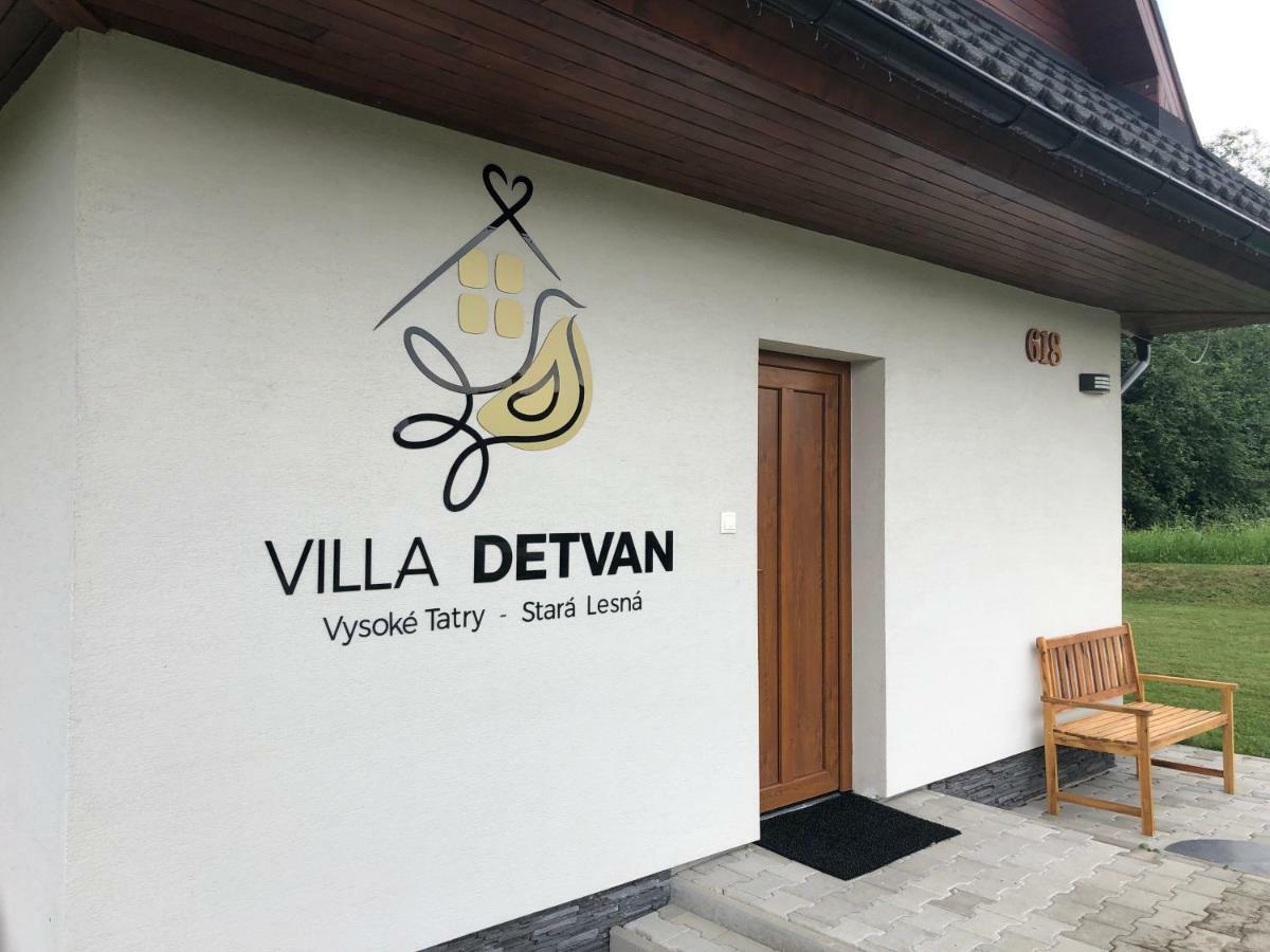Villa Detvan Stará Lesná Zewnętrze zdjęcie